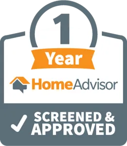homeadvisor 1 year screened and approved logo 5819889D7F seeklogo.com